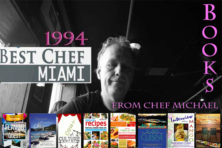 Chef Michael Bennett cookbooks